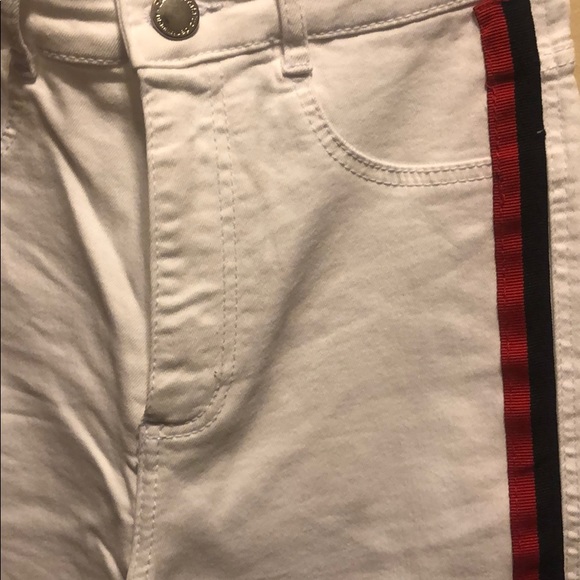 Zara white high rise skinny jeans - Picture 2 of 2